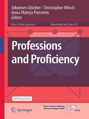 Professions and Proficiency - ebook